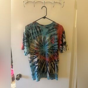 Santa Cruz Skateboards Multicolor Tie-Dye Kids T-Shirt